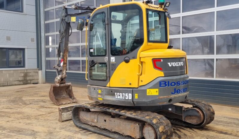 2016 Volvo ECR58D Mini Excavators For Auction: Leeds – 23rd, 24th, 25th, 26th October @ 08:00am full