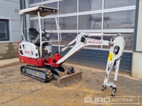 2018 Takeuchi TB216 Mini Excavators For Auction: Leeds – 23rd, 24th, 25th, 26th October @ 08:00am full