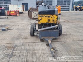 Mecalac Single Drum Vibrating Pedestrian Roller, Single Axle Trailer Asphalt / Concrete Equipment For Auction: Leeds – 23rd, 24th, 25th, 26th October @ 08:00am full