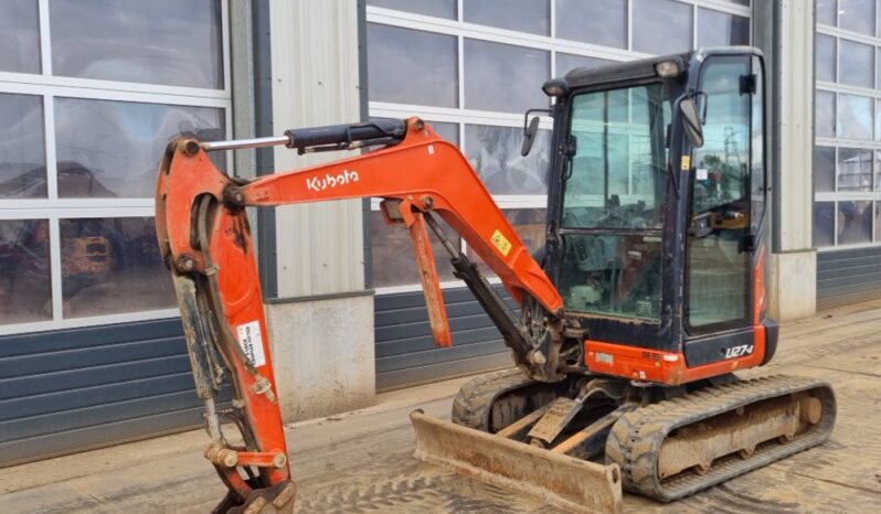 2018 Kubota U27-4 Mini Excavators For Auction: Leeds – 23rd, 24th, 25th, 26th October @ 08:00am