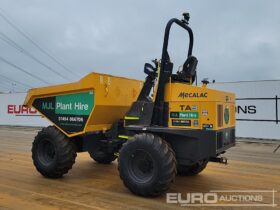 2022 Mecalac TA9 Site Dumpers For Auction: Leeds – 23rd, 24th, 25th, 26th October @ 08:00am full