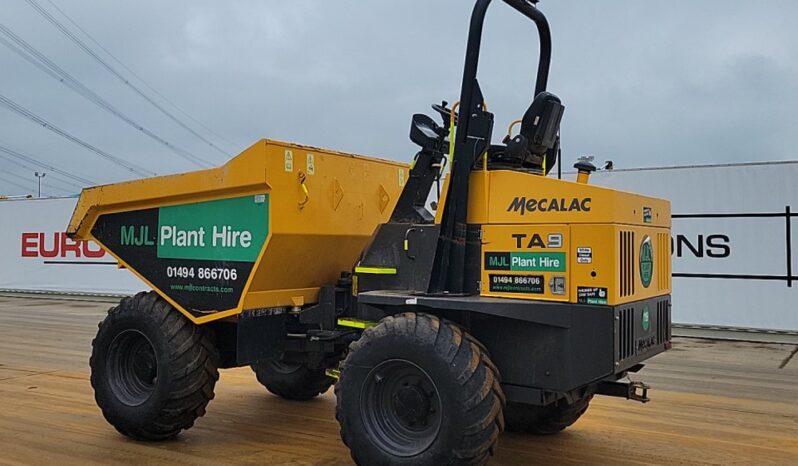 2022 Mecalac TA9 Site Dumpers For Auction: Leeds – 23rd, 24th, 25th, 26th October @ 08:00am full