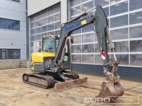 2016 Volvo ECR58D Mini Excavators For Auction: Leeds – 23rd, 24th, 25th, 26th October @ 08:00am full