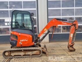 2018 Kubota U27-4 Mini Excavators For Auction: Leeds – 23rd, 24th, 25th, 26th October @ 08:00am full