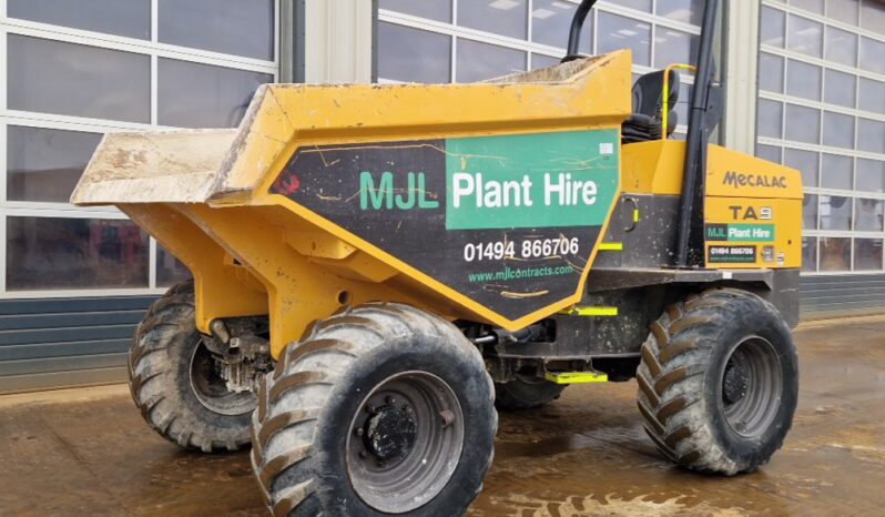 2022 Mecalac TA9 Site Dumpers For Auction: Leeds – 23rd, 24th, 25th, 26th October @ 08:00am