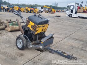 Mecalac Single Drum Vibrating Pedestrian Roller, Single Axle Trailer Asphalt / Concrete Equipment For Auction: Leeds – 23rd, 24th, 25th, 26th October @ 08:00am full