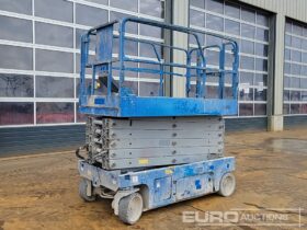 Genie Electric Scissor Lift, Power To Platform, Non Marking Tyres Manlifts For Auction: Leeds – 23rd, 24th, 25th, 26th October @ 08:00am