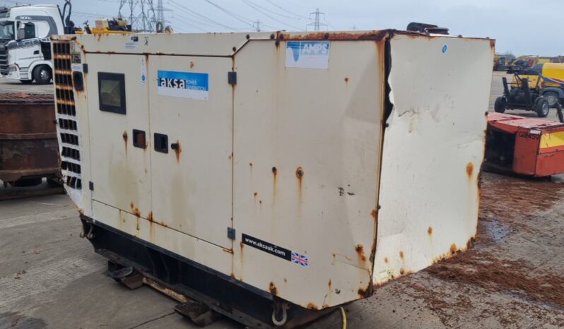 2014 Aksa 110kVA Static Generator, John Deere Engine Generators For Auction: Leeds – 23rd, 24th, 25th, 26th October @ 08:00am full