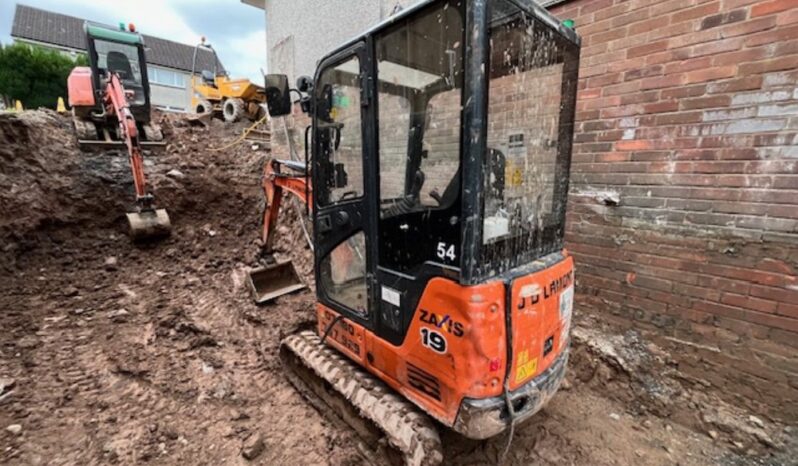 2018 Hitachi ZX19-5A CR Mini Excavators For Auction: Leeds – 23rd, 24th, 25th, 26th October @ 08:00am full