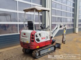 2018 Takeuchi TB216 Mini Excavators For Auction: Leeds – 23rd, 24th, 25th, 26th October @ 08:00am full