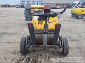 Mecalac Single Drum Vibrating Pedestrian Roller, Single Axle Trailer Asphalt / Concrete Equipment For Auction: Leeds – 23rd, 24th, 25th, 26th October @ 08:00am full