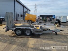 2022 ATE 2.7 Ton Twin Axle Plant Trailer, Ramp Plant Trailers For Auction: Leeds – 23rd, 24th, 25th, 26th October @ 08:00am full