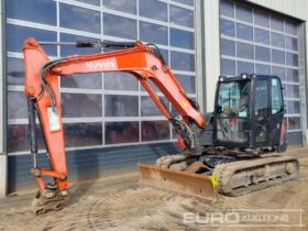 2016 Kubota KX080-4 6 Ton+ Excavators For Auction: Leeds – 23rd, 24th, 25th, 26th October @ 08:00am