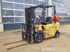 CAT GP25K Forklifts For Auction: Leeds – 23rd, 24th, 25th, 26th October @ 08:00am