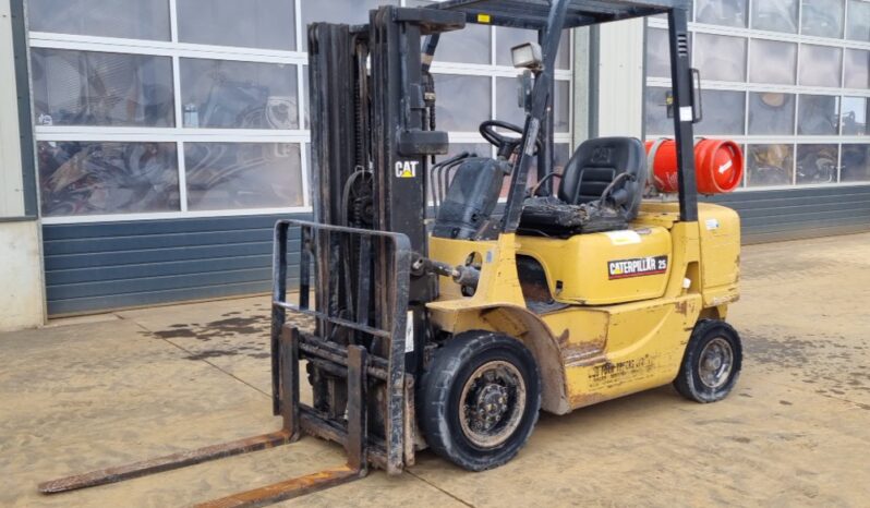 CAT GP25K Forklifts For Auction: Leeds – 23rd, 24th, 25th, 26th October @ 08:00am