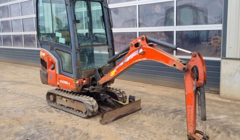 2015 Kubota KX016-4 Mini Excavators For Auction: Leeds – 23rd, 24th, 25th, 26th October @ 08:00am full