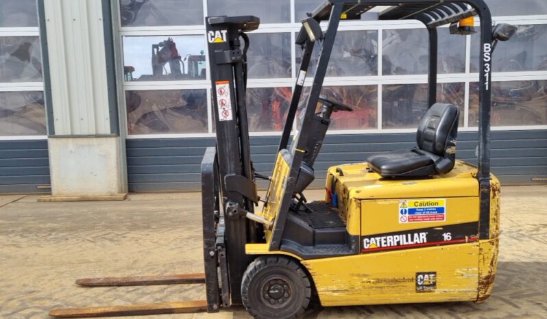 CAT EP16KT Forklifts For Auction: Leeds – 23rd, 24th, 25th, 26th October @ 08:00am full