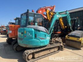 2016 Kobelco SK55SRX-6 Mini Excavators For Auction: Leeds – 23rd, 24th, 25th, 26th October @ 08:00am full