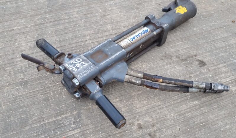 Mecalac Hydraulic Hand Held Breaker Asphalt / Concrete Equipment For Auction: Leeds – 23rd, 24th, 25th, 26th October @ 08:00am full