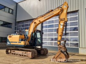 2016 Hyundai HX140L 10 Ton+ Excavators For Auction: Leeds – 23rd, 24th, 25th, 26th October @ 08:00am full