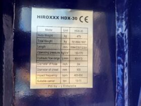 New & Unused Hirox HD-X30 Hydraulic Breaker For Auction on 2024-10-05 full