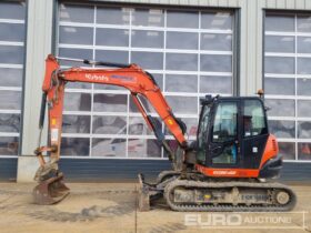 2020 Kubota KX080-4A2 6 Ton+ Excavators For Auction: Leeds – 23rd, 24th, 25th, 26th October @ 08:00am full