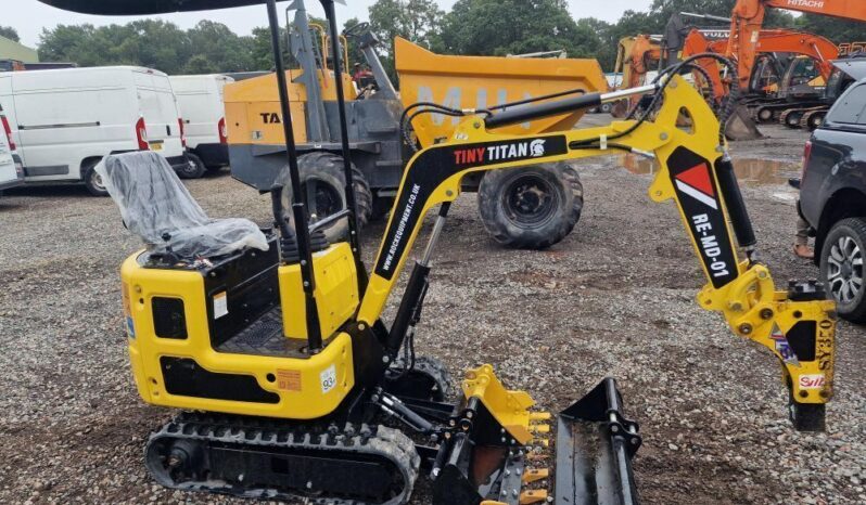 2024 New & Unused Rock Equipment Tiny Titan RE-MD-01 Micro Excavator For Auction on 2024-10-05 full