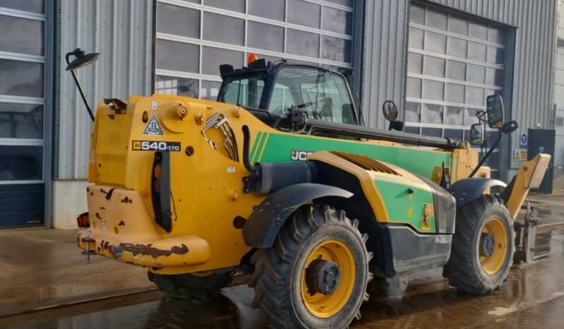 2016 JCB 540-170 Telehandlers For Auction: Leeds – 23rd, 24th, 25th, 26th October @ 08:00am full