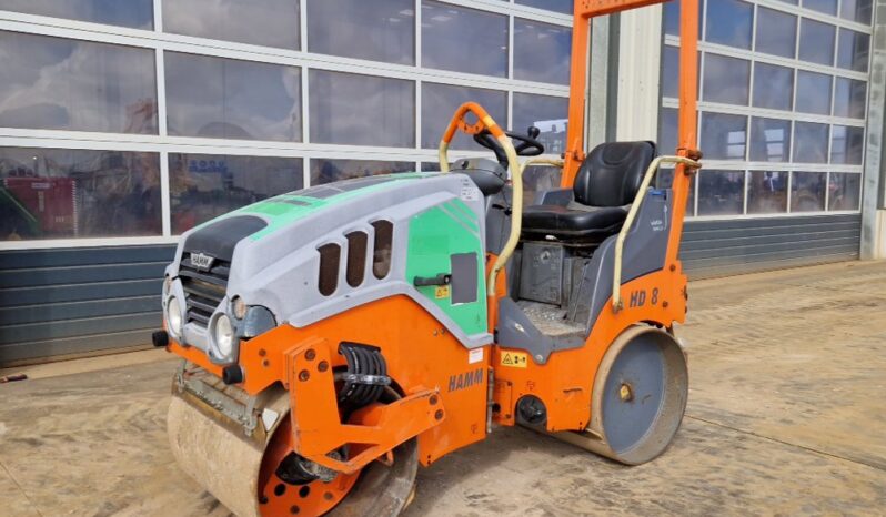 2015 Hamm HD8VV Rollers For Auction: Leeds – 23rd, 24th, 25th, 26th October @ 08:00am