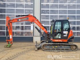 2021 Kubota KX080-4A2 6 Ton+ Excavators For Auction: Leeds – 23rd, 24th, 25th, 26th October @ 08:00am full