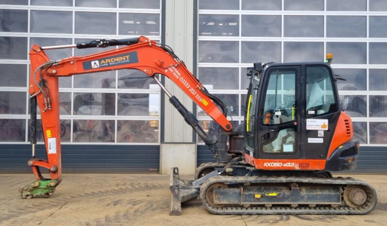 2021 Kubota KX080-4A2 6 Ton+ Excavators For Auction: Leeds – 23rd, 24th, 25th, 26th October @ 08:00am full