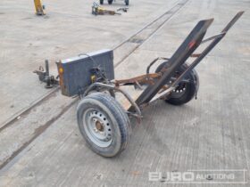 2019 Mecalac Single Axle Trailer to suit Pedestrian Roller Asphalt / Concrete Equipment For Auction: Leeds – 23rd, 24th, 25th, 26th October @ 08:00am full