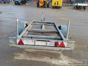 Knott-Avonride 1.8 Ton Single Axle Trailer to suit Generator Plant Trailers For Auction: Leeds – 23rd, 24th, 25th, 26th October @ 08:00am full