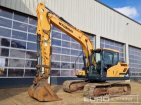 2016 Hyundai HX140L 10 Ton+ Excavators For Auction: Leeds – 23rd, 24th, 25th, 26th October @ 08:00am