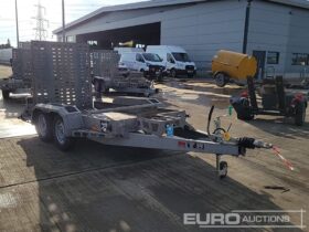 2022 ATE 2.7 Ton Twin Axle Plant Trailer, Ramp Plant Trailers For Auction: Leeds – 23rd, 24th, 25th, 26th October @ 08:00am full