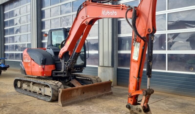 2016 Kubota KX080-4 6 Ton+ Excavators For Auction: Leeds – 23rd, 24th, 25th, 26th October @ 08:00am full