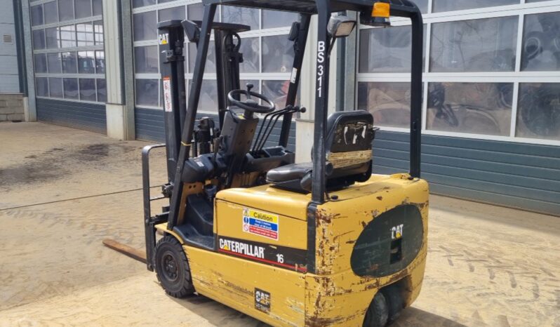 CAT EP16KT Forklifts For Auction: Leeds – 23rd, 24th, 25th, 26th October @ 08:00am full