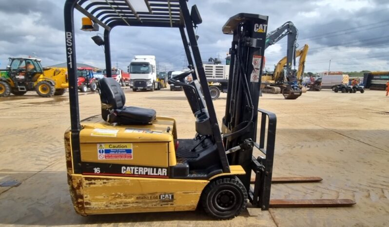 CAT EP16KT Forklifts For Auction: Leeds – 23rd, 24th, 25th, 26th October @ 08:00am full