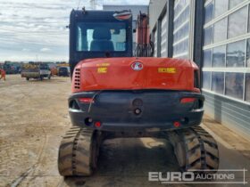 2016 Kubota KX080-4 6 Ton+ Excavators For Auction: Leeds – 23rd, 24th, 25th, 26th October @ 08:00am full