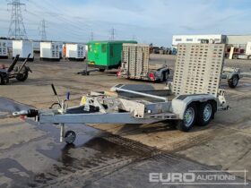 2022 ATE 2.7 Ton Twin Axle Plant Trailer, Ramp Plant Trailers For Auction: Leeds – 23rd, 24th, 25th, 26th October @ 08:00am