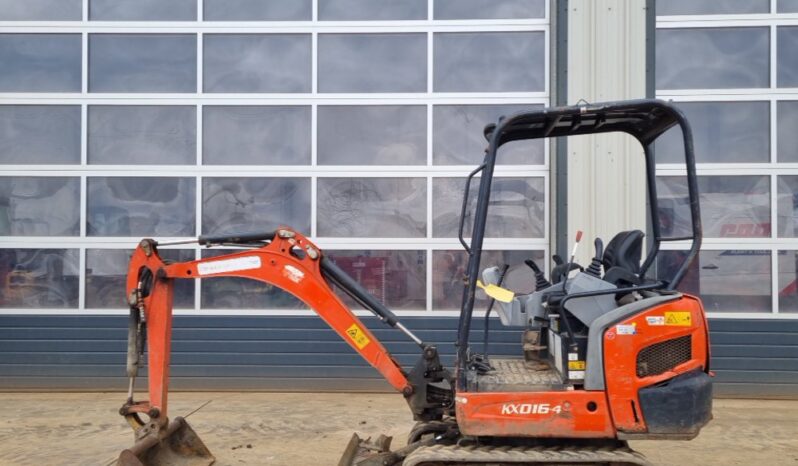 2015 Kubota KX016-4 Mini Excavators For Auction: Leeds – 23rd, 24th, 25th, 26th October @ 08:00am full