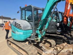 2016 Kobelco SK55SRX-6 Mini Excavators For Auction: Leeds – 23rd, 24th, 25th, 26th October @ 08:00am