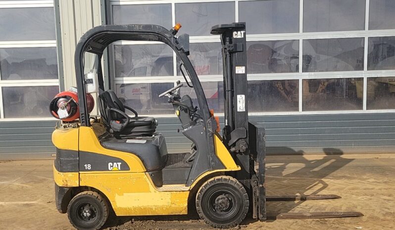 CAT GP18N Forklifts For Auction: Leeds – 23rd, 24th, 25th, 26th October @ 08:00am full