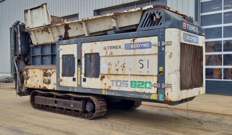 2018 Terex TDS820 Shredders For Auction: Leeds – 23rd, 24th, 25th, 26th October @ 08:00am full