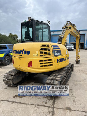 Komatsu PC80MR-5 full