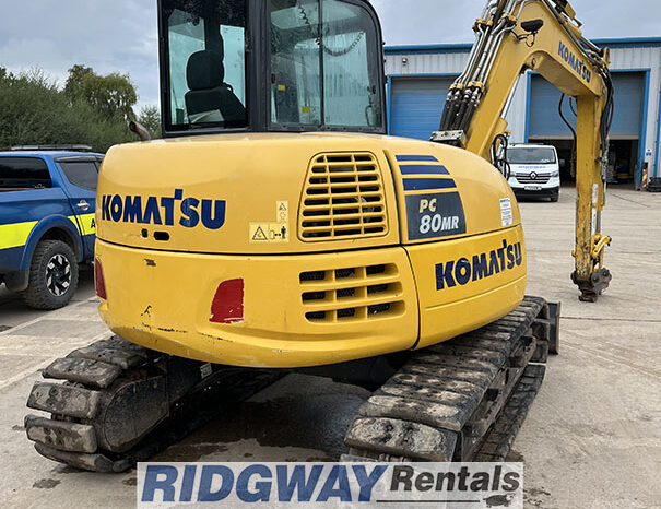 Komatsu PC80MR-5 full