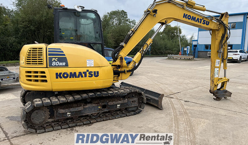 Komatsu PC80MR-5 full