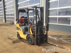 CAT GP18N Forklifts For Auction: Leeds – 23rd, 24th, 25th, 26th October @ 08:00am full