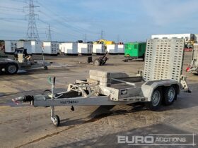 2022 ATE 2.7 Ton Twin Axle Plant Trailer, Ramp Plant Trailers For Auction: Leeds – 23rd, 24th, 25th, 26th October @ 08:00am