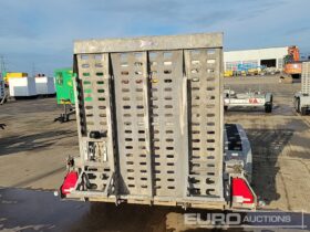 2022 ATE 2.7 Ton Twin Axle Plant Trailer, Ramp Plant Trailers For Auction: Leeds – 23rd, 24th, 25th, 26th October @ 08:00am full